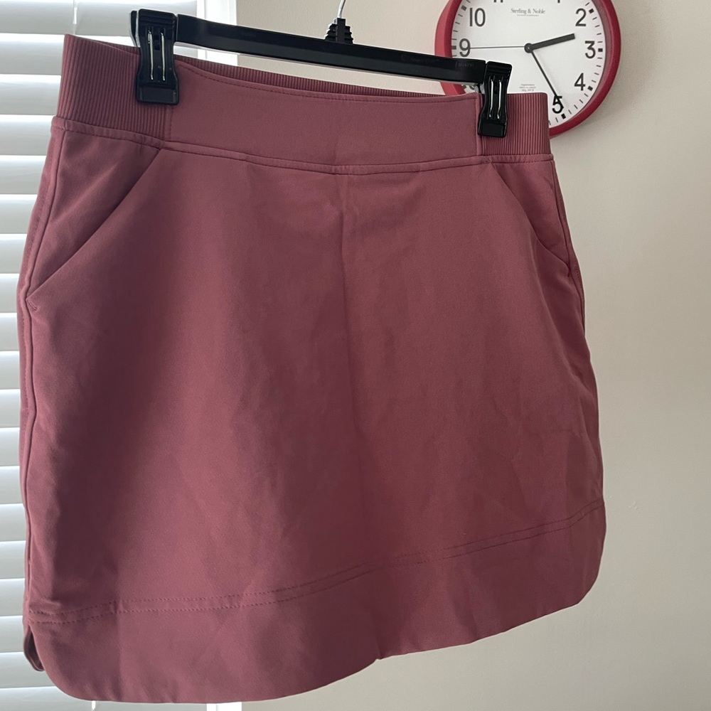 Purple golf skirt!